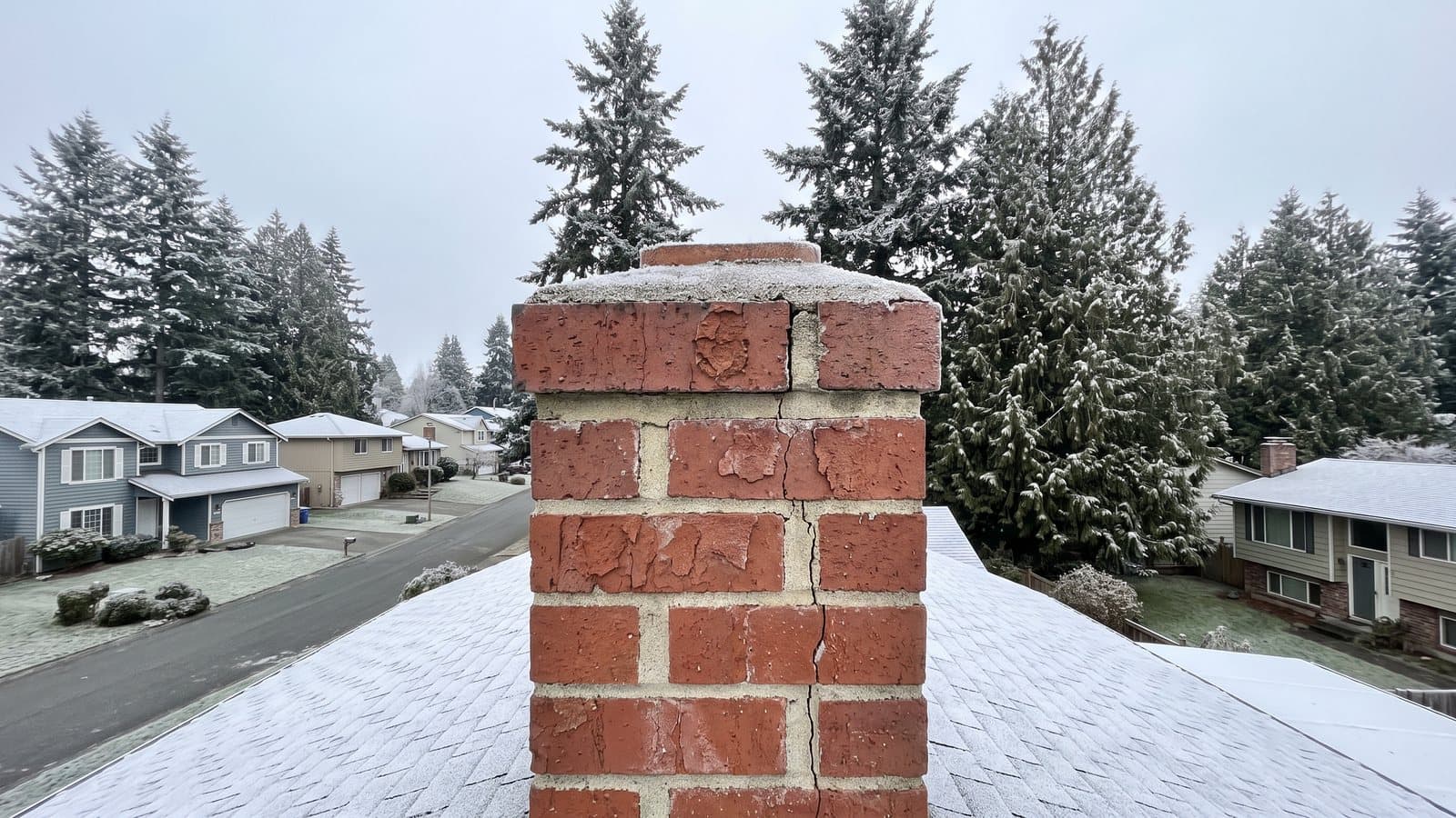 Freeze-Thaw Damage to Chimney Masonry in Redmond: How Much Frost Is There?