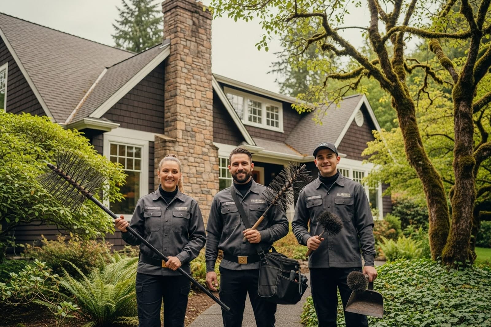 The local chimney sweep crew serving Redmond, WA